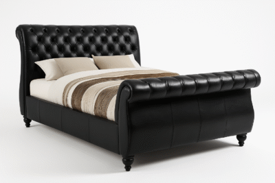 Swan Sleigh Bed