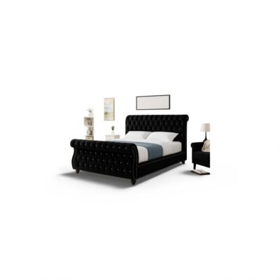Swan Chesterfield Bed