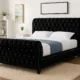 Swan Sleigh Bed Set + Free Hybrid 3000 Series Mattress Limited Edition