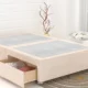 Classic Linen Fabric Divan Bed Base