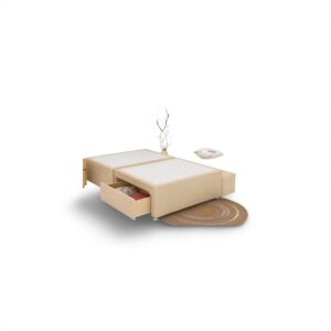 Plush Suede Bed Base