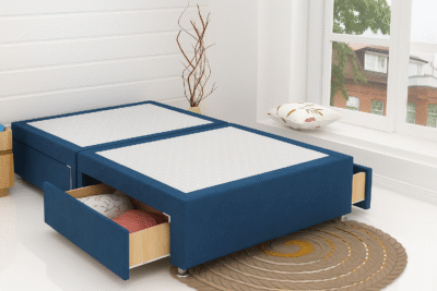 Plush Suede Bed Base