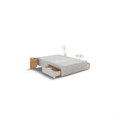 Crushed Velvet Divan Bed Bases