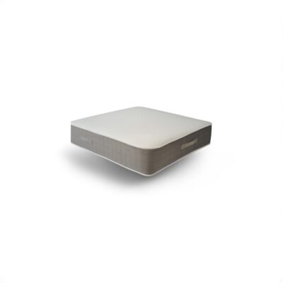 Orthopedic Non Tufted Hybrid Grey Suede Border Mattress