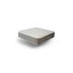 Orthopedic Non Tufted Hybrid Grey Suede Border Mattress