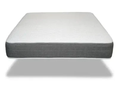 Orthopedic Non Tufted Hybrid Grey Suede Border Mattress