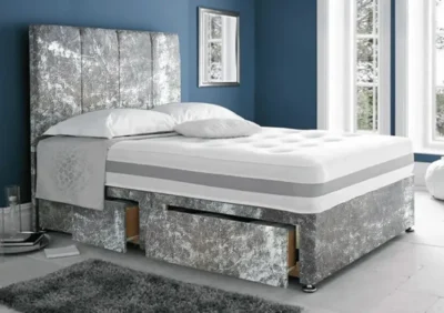 Royal Suede Divan Bed