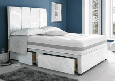 Royal Suede Divan Bed