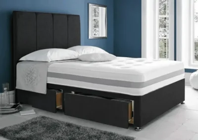 Royal Suede Divan Bed