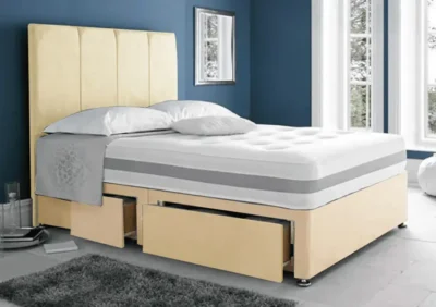 Royal Suede Divan Bed