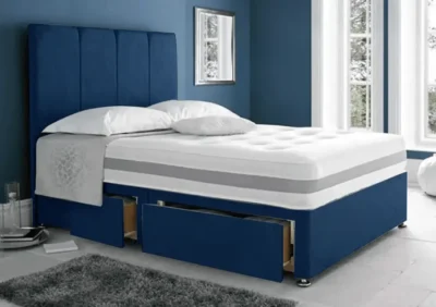 Royal Suede Divan Bed