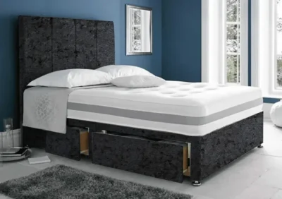 Royal Suede Divan Bed
