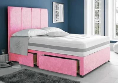 Royal Suede Divan Bed