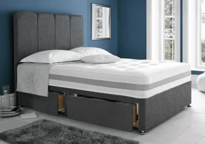 Royal Suede Divan Bed
